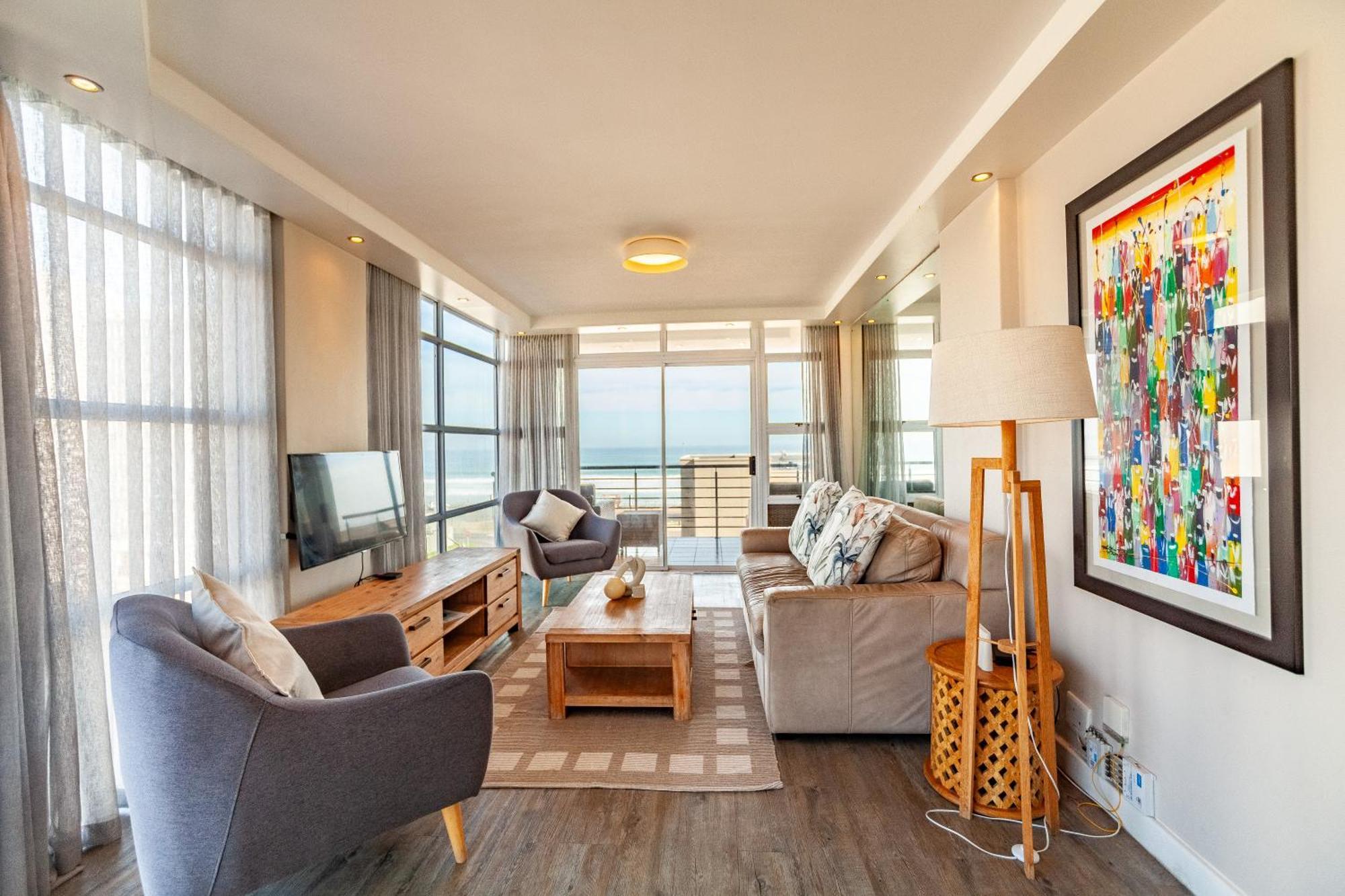 Luxury Ocean View Beachfront 2 Bed Apartment -206 The Waves, Blouberg, Cape Town بلوبيرجستراند المظهر الخارجي الصورة
