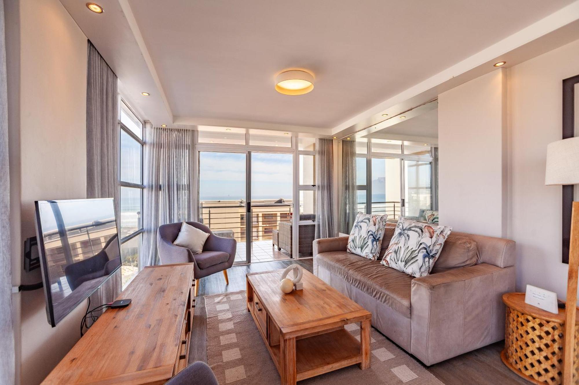 Luxury Ocean View Beachfront 2 Bed Apartment -206 The Waves, Blouberg, Cape Town بلوبيرجستراند المظهر الخارجي الصورة