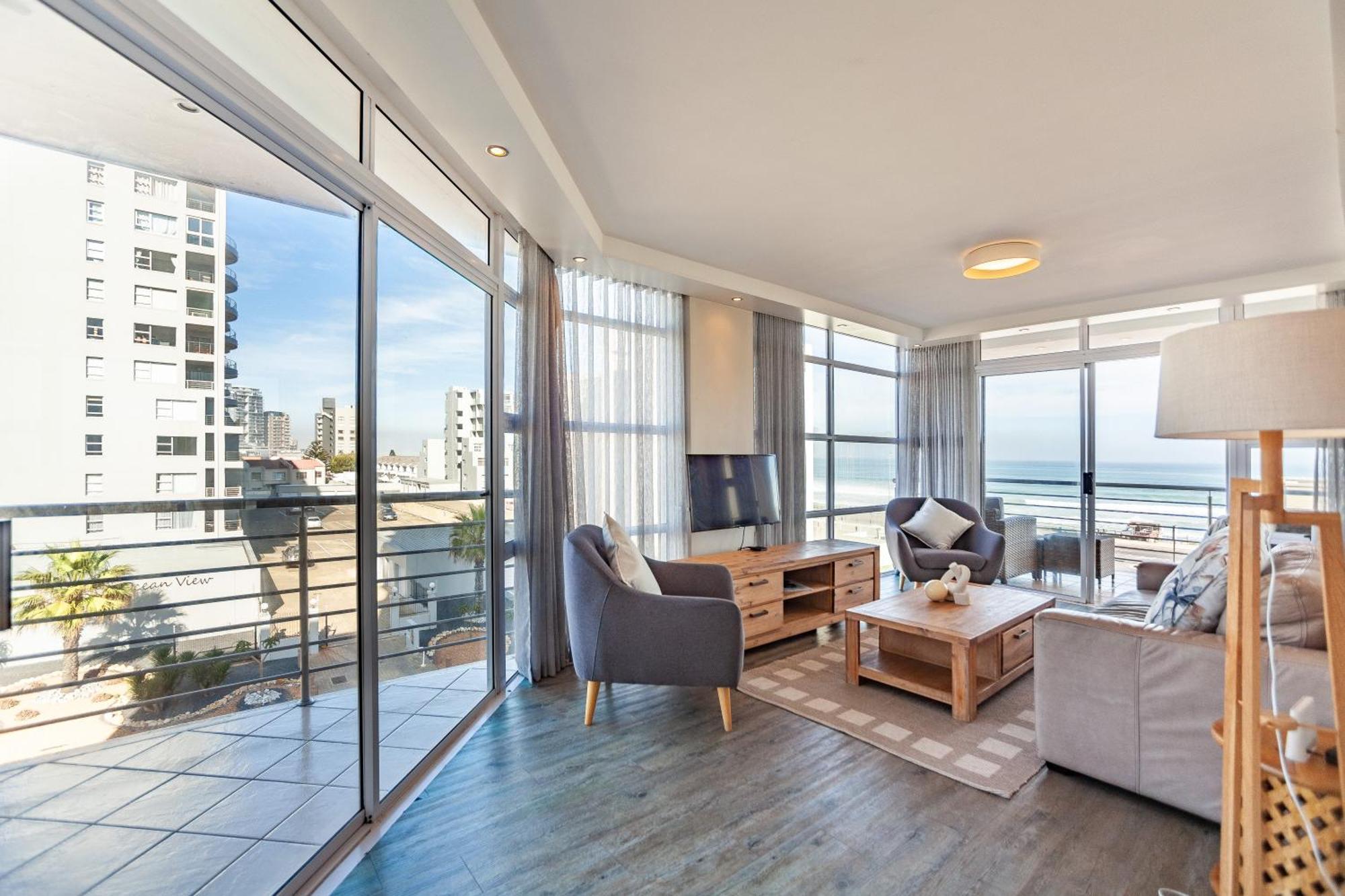 Luxury Ocean View Beachfront 2 Bed Apartment -206 The Waves, Blouberg, Cape Town بلوبيرجستراند المظهر الخارجي الصورة